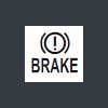 Meriva brake warning light
