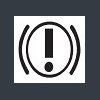 Chevrolet Aveo Mk2 Brake System Warning Dashboard Light Symbol Diagnostic World