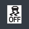 Chevrolet Aveo Mk2 Traction Control OFF Warning Dashboard Light Symbol Diagnostic World