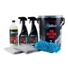 TOP GEAR 7-in-1 Car Valeting Pack 10L Bucket included  1L Wash and Wax Shampoo  500ml Wheel Cleaner  500ml Cockpit Cleaner Wash Mitt  2 x Microfibre Cloths
