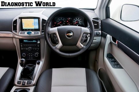 Chevrolet Captiva Interior Diagnostic World