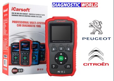 iCarsoft CP v1.0 Citroen & Peugeot Diagnostic Scan Tool Code Reader best cheapest