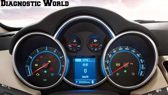 Chevrolet Cruse Dash Speedo Cluster Clocks Warning Lights Diagnostic World