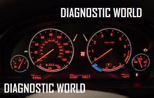BMW X5 F15 Dash Warning Light Symbols Cluster Tacho Speedo