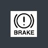 Mazda MX-5 Mk2 BRAKE ! Warning Light Dash Symbol Diagnostic World