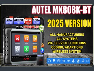 2025 AUTEL MK808K-BT OFFICIAL GENUINE PRODUCT DIAGNOSTIC WORLD