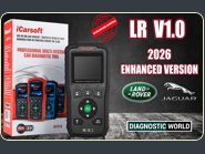 2026 iCarsoft LR V1.0 Enhanced Version Software Genuine Official LAND ROVER JAGUAR Diagnostic Scan Tool