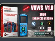 2026 iCarsoft VAWS V1.0 Enhanced Version Software Genuine Official VW AUDI SEAT SKODA BENTLEY LAMBORGHINI Diagnostic Scan Tool
