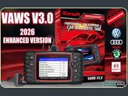 2026 iCarsoft VAWS V3.0 Enhanced Version Genuine Official VW Audi Seat Skoda Bentley