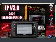 2026 iCarsoft JP V3.0 Enhanced Version Software Genuine Official NISSAN HONDA MITSUBISHI TOYOTA MAZDA HYUNDAI KIA LEXUS SUZUKI SUBARU Diagnostic Scan Tool