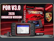 2026 iCarsoft POR V3.0 Enhanced Version Software Genuine Official Porsche Diagnostic Scan Tool