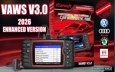 2026 iCarsoft VAWS V3.0 Enhanced Version Genuine Official VW Audi Seat Skoda Bentley