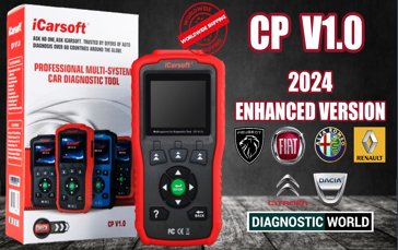 iCarsoft CP v1.0 Citroen & Peugeot Diagnostic Scan Tool Code Reader best cheapest