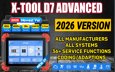 2026 X-TOOL GENUINE D7 DIAGNOSTIC CODING SCAN TOOL OFFICIAL STOCKIST DIAGNOSTIC WORLD
