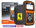 Ferrari OBD2 COde Reader NT530 Vehicle & System Coverage Lists Demo