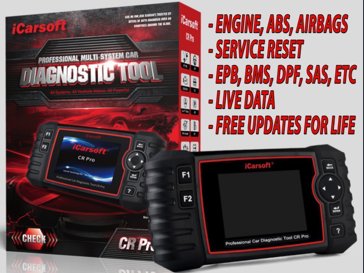ICARSOFT CR PRO DIAGNOSTIC SCAN TOOL SCANNER KIT PROFESSIONAL 2