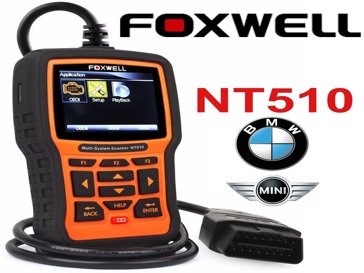 BMW Mini Engine ABS Airbags Service Foxwell NT510