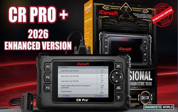 2026 iCarsoft CR PRO + Enhanced Software Version Genuine Official Diagnostic World