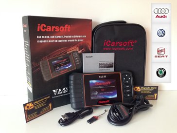 iCarsoft VAG II 2 Audi Seat Skoda VW Diagnostic World UK
