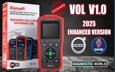 iCarsoft Vol V1.0 Diagnostic World Volvo & Saab Diagnostic Reset Tool Engine ABS Airbags Transmission