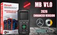 2026 iCarsoft MB V1.0 Enhanced Version Software Genuine Official MERCEDES BENZ SMART SPRINTER Diagnostic Scan Tool