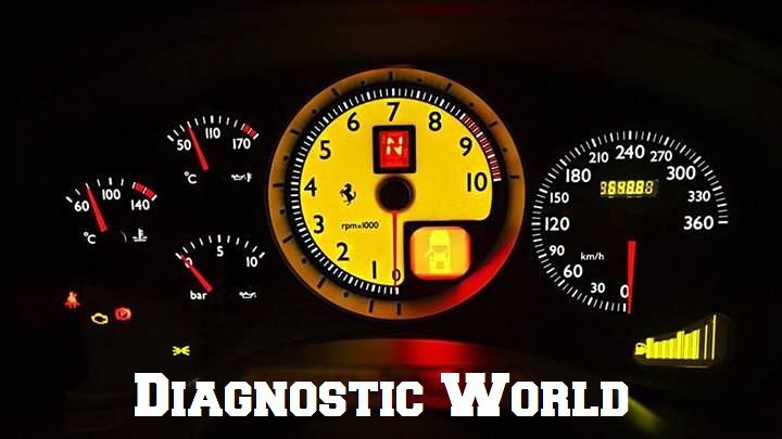 Ferrari 430 Dashboard Warning Lights Symbol guide Meaning Diagnostic World