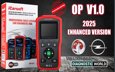 2025 iCarsoft OP V1.0 Enhanced Version Software Genuine Official VAUXHALL OPEL  Diagnostic Scan Tool