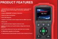 iCarsoft VOL V1.0 diagnostic tool volvo saab feautures
