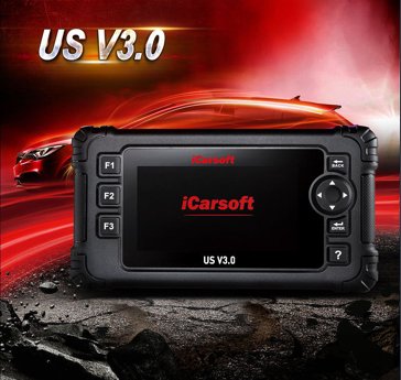 iCarsoft US v3.0 Ford European American Australian GM Chevolet Jeep Best Cheap OBD2 Diagnostic Scan Tool